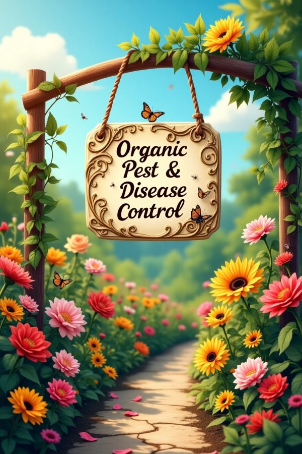 Organic Pest & Disease Control for Flower Gardens
